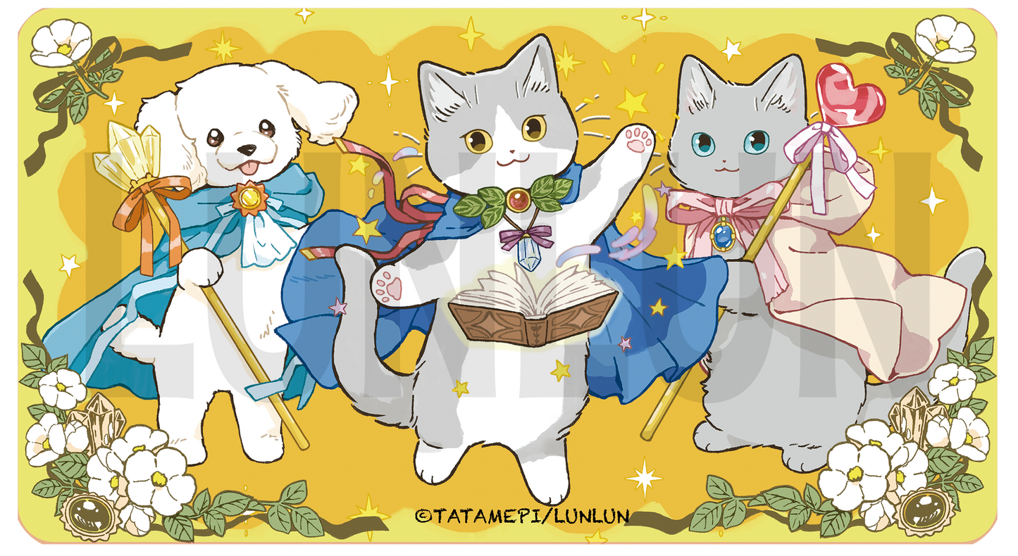 プレイマット【たたメーピー先生/猫ちゃんず】