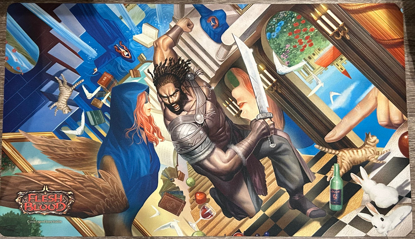 プレイマット【寿多 浩(Hiro Suda)先生/思考の障壁/Mental Block】