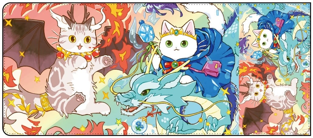 デッキケースW【たたメーピー先生/猫ドラゴンの伝説】