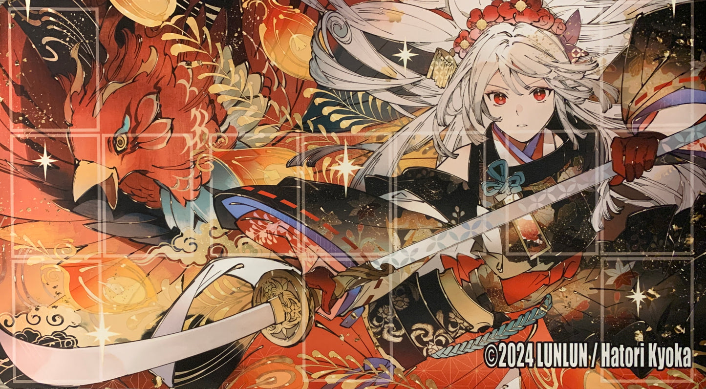 FAB用プレイマット【匈歌ハトリ先生/神を放つ】