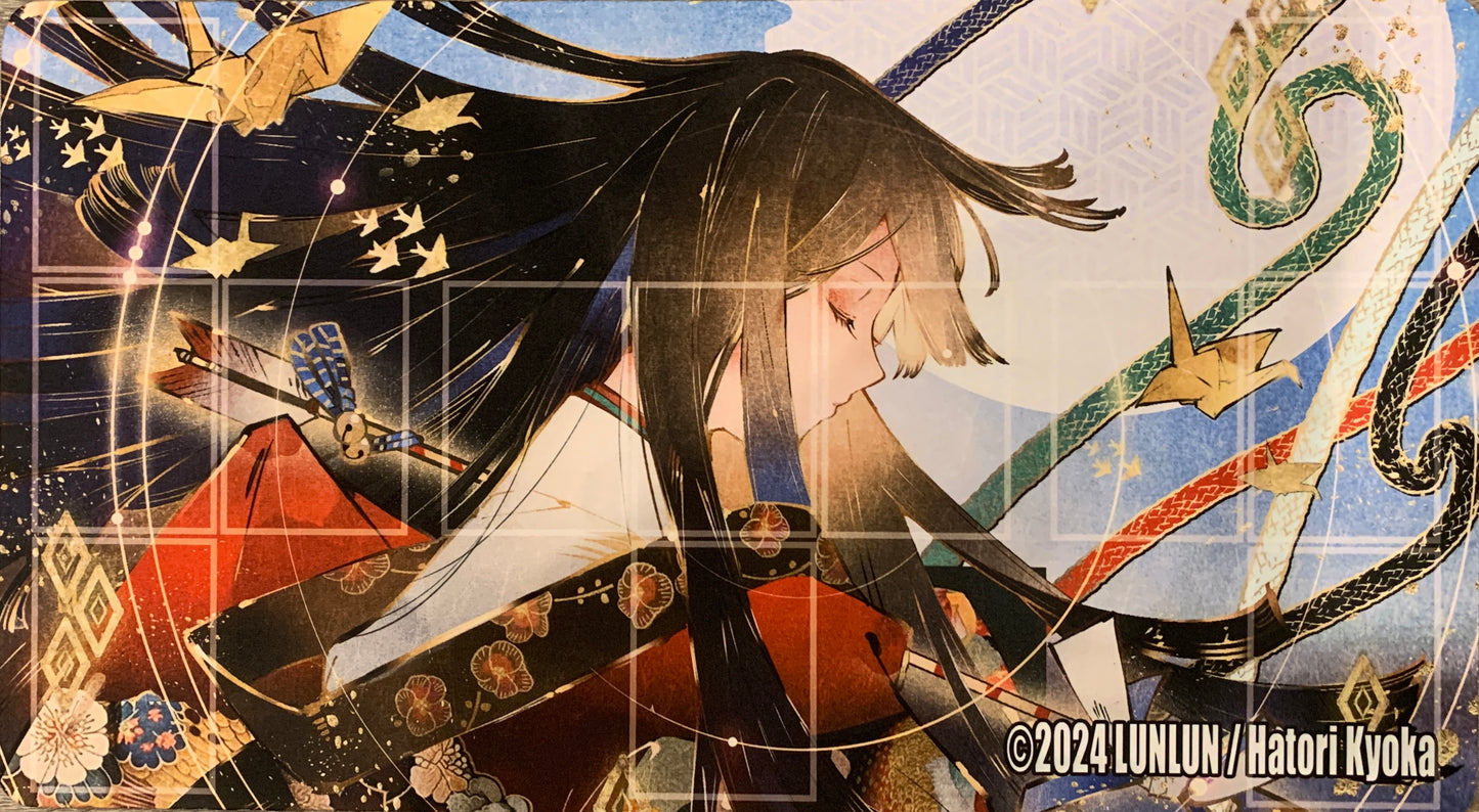 FAB用プレイマット【匈歌ハトリ先生/月鏑】