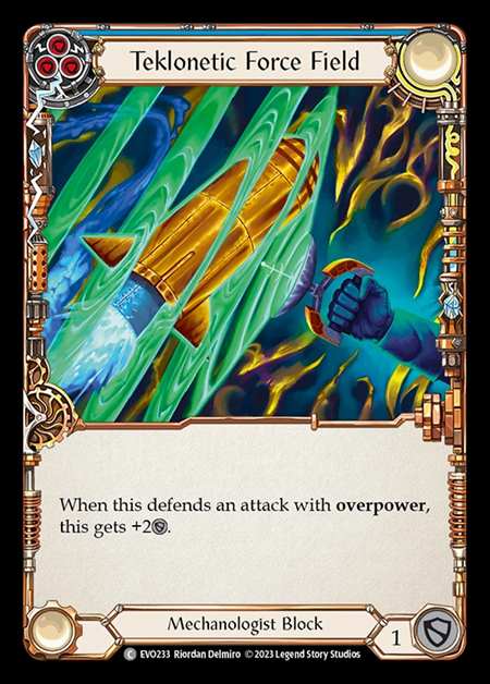 Teklonetic Force Field (3)
