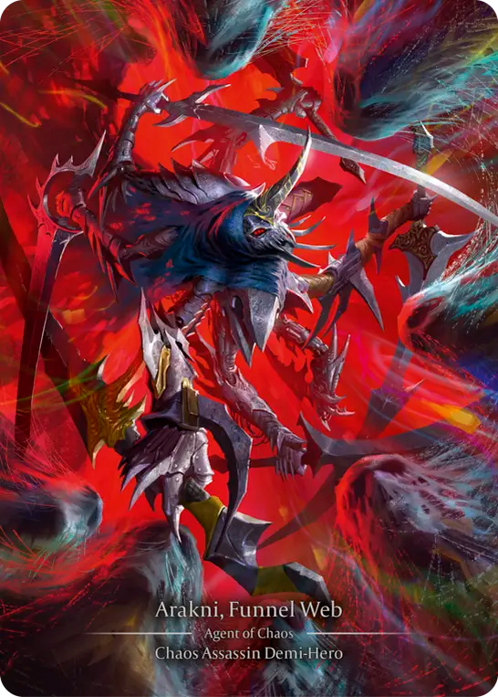 凶牙蜘蛛のアラクニ/Arakni, Funnel Web