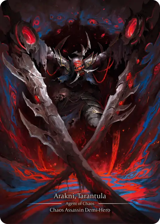 タランチュラのアラクニ/Arakni, Tarantula
