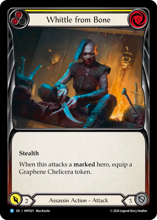 骨研ぎ/Whittle From Bone - Yellow