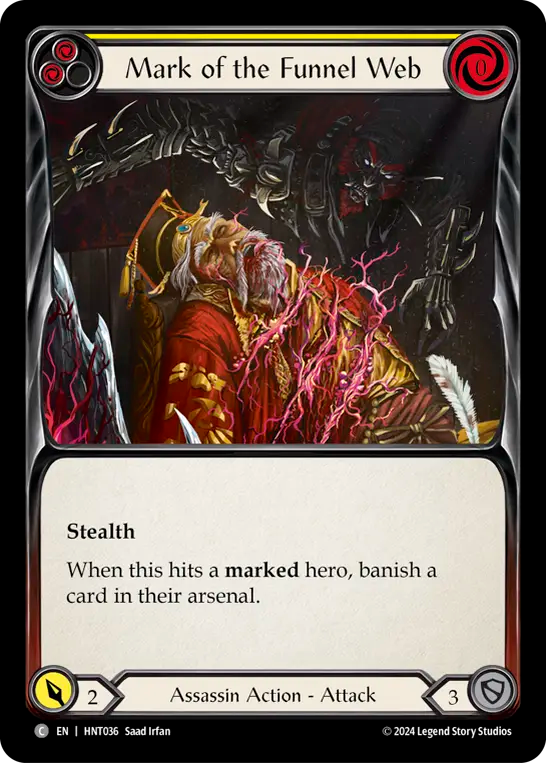 凶牙の標的/Mark of the Funnel Web - Yellow