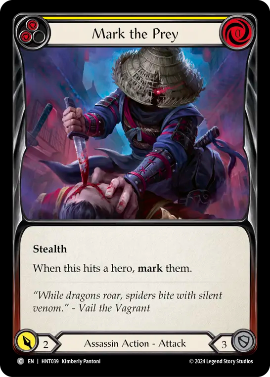 標的への刻印/Mark the Prey - Yellow