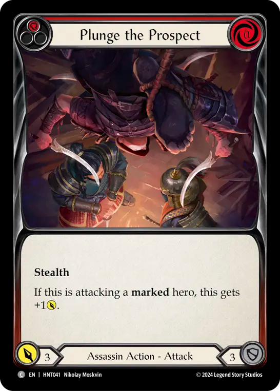 急転直下/Plunge the Prospect - Red