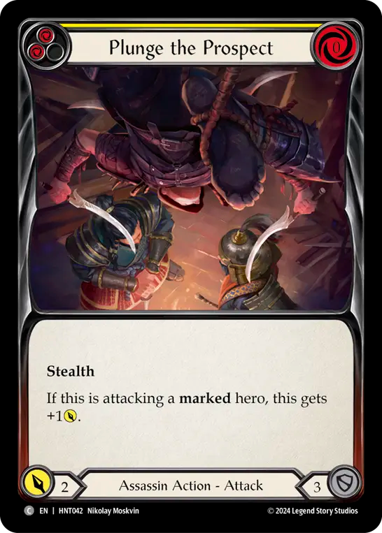 急転直下/Plunge the Prospect - Yellow