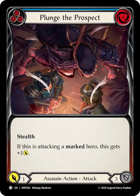 急転直下/Plunge the Prospect - Bule