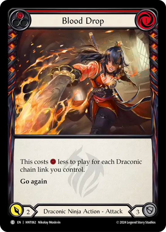 滴る血/Blood Drop