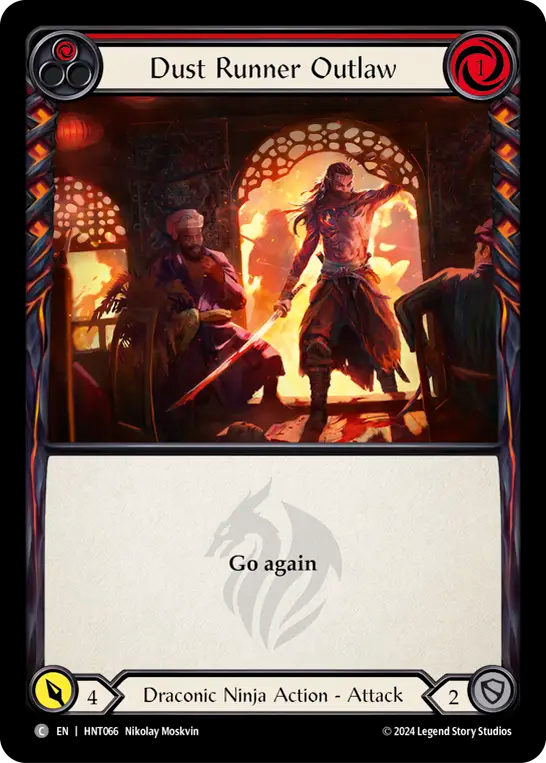 灰駆けの無法者/Dust Runner Outlaw - Red