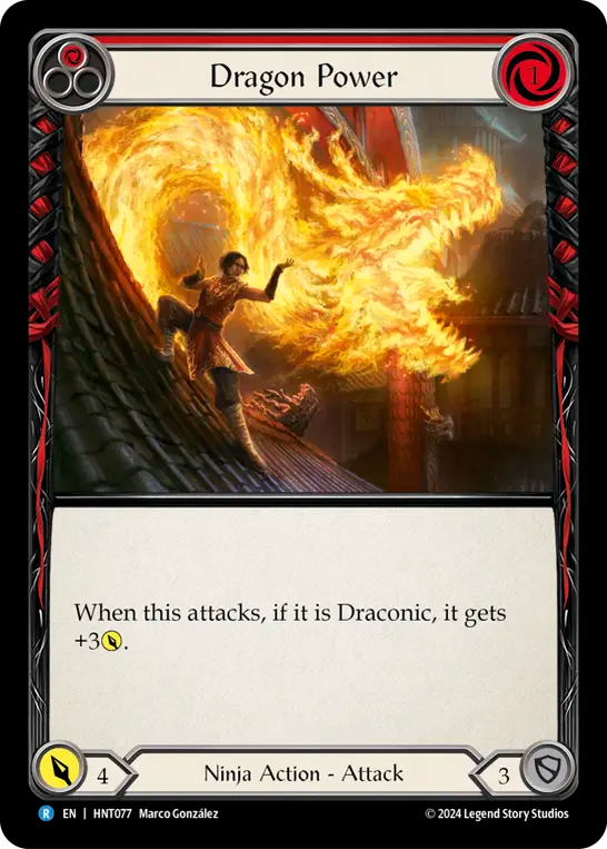 竜の威光/Dragon Power - Red