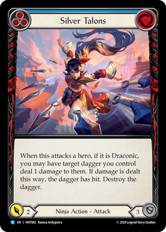 銀の鋭爪/Silver Talons - Bule