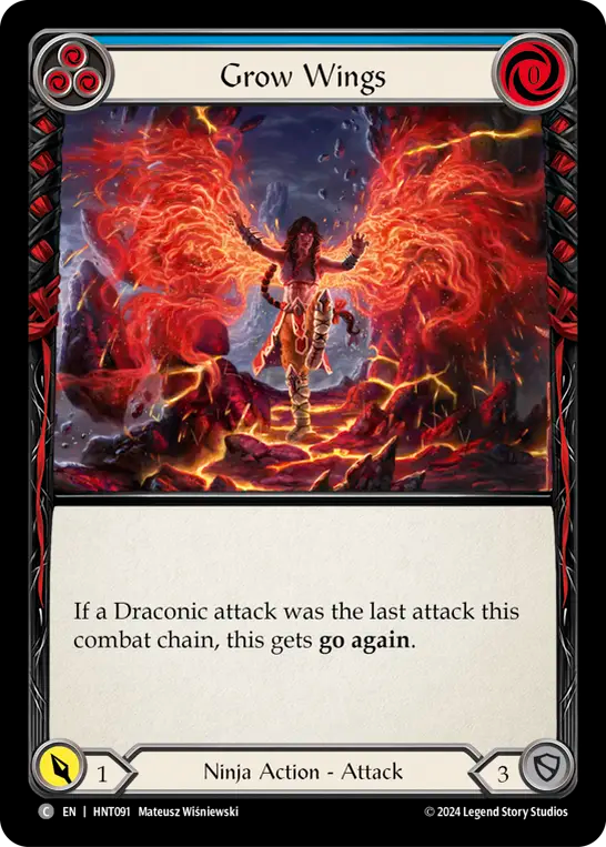 翼の増進/Grow Wings - Bule