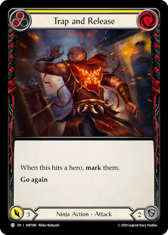 捕獲と解放/Trap and Release - Yellow