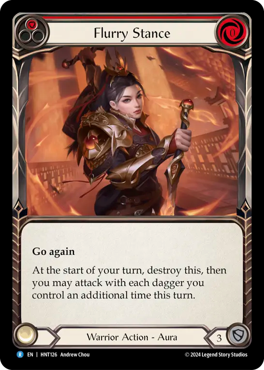 乱舞の構え/Flurry Stance