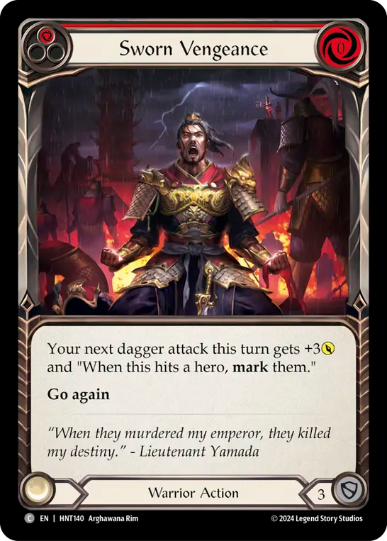 復讐の誓約/Sworn Vengeance - Red