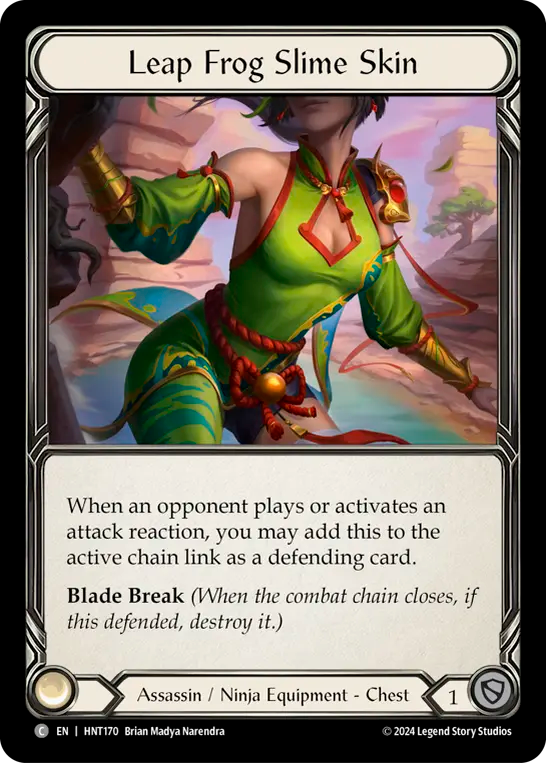 跳蛙の粘着皮膜/Leap Frog Slime Skin