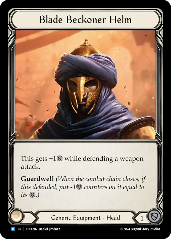 刃招きのヘルム/Blade Beckoner Helm