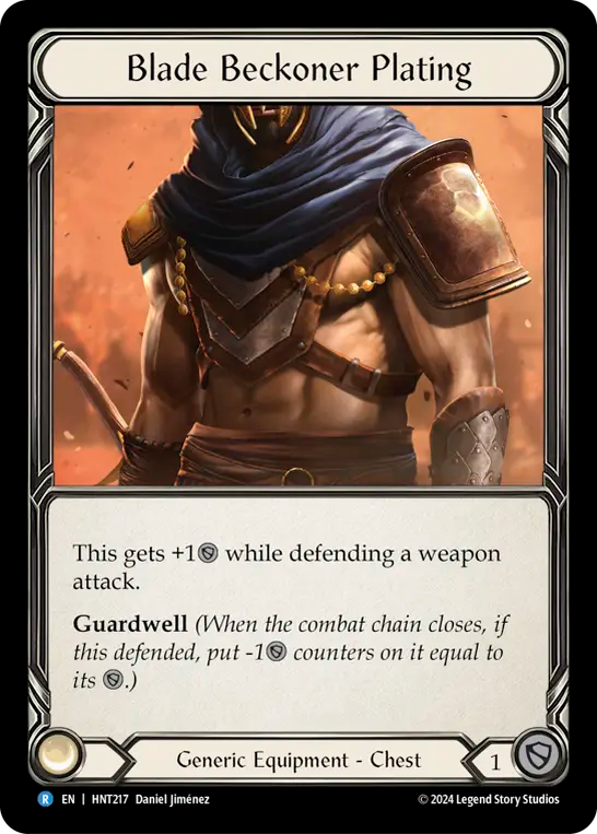 刃招きのプレート/Blade Beckoner Plating
