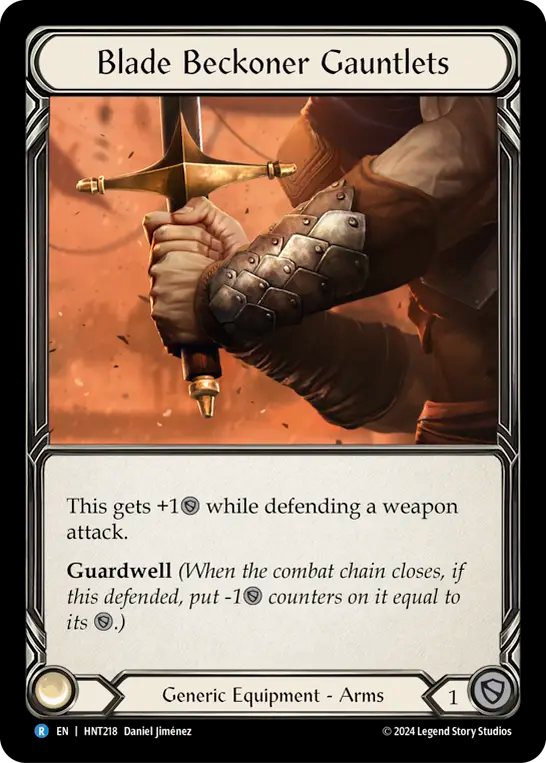 刃招きのガントレット/Blade Beckoner Gauntlets