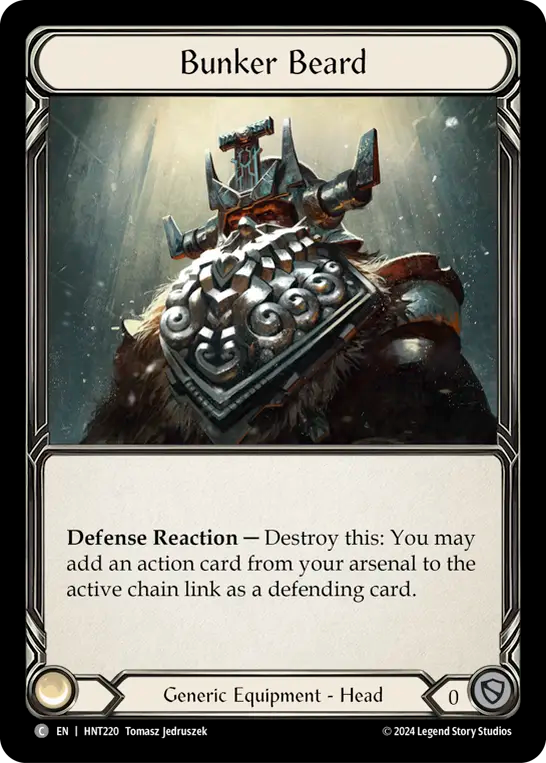 篭り髭/Bunker Beard