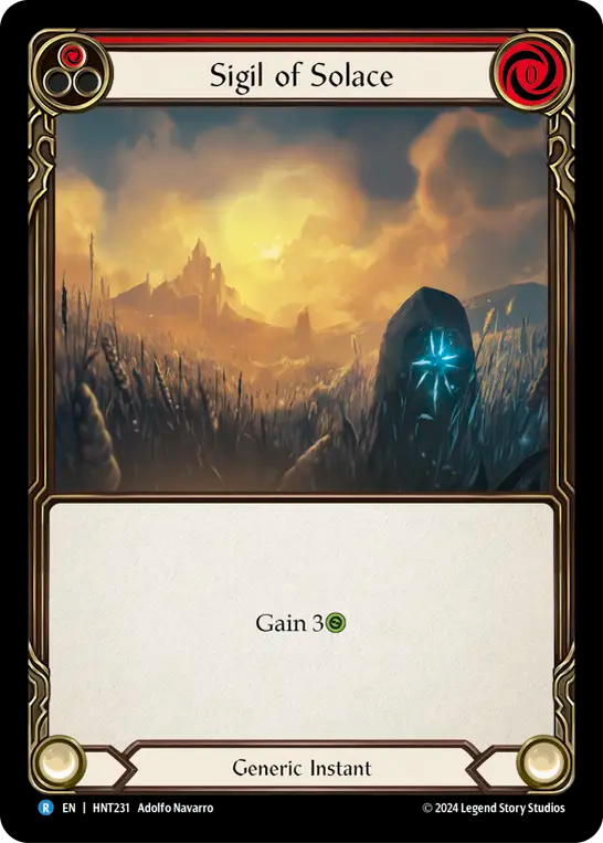 癒しの印/Sigil of Solace- Red