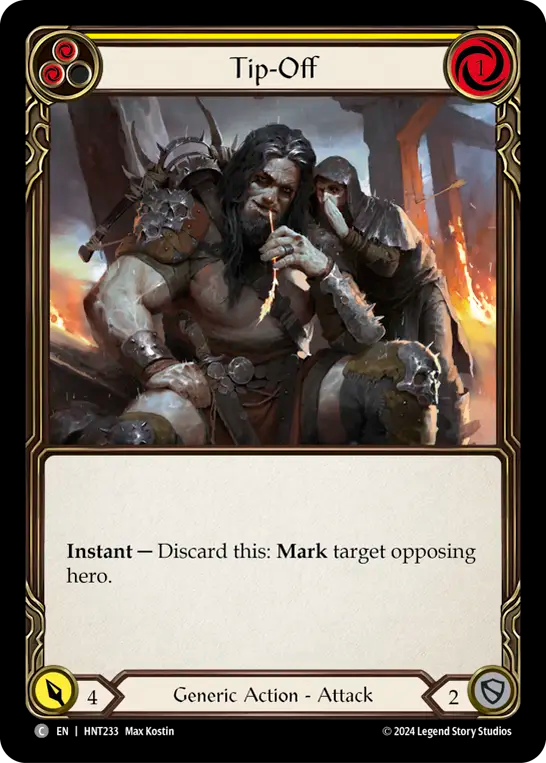 密告/Tip-Off - Yellow