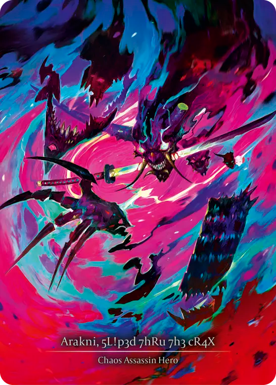 扌友 |✝シ茖♄T=アラクニ/Arakni, 5L!p3d 7hRu 73h cR4X