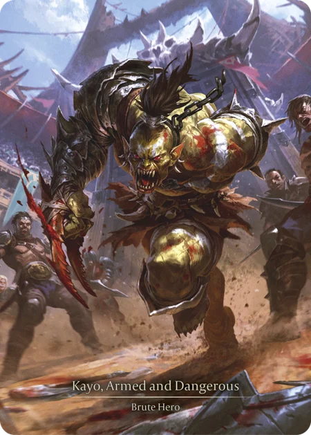武装した獣性、ケイヨ/Kayo, Armed and Dangerous