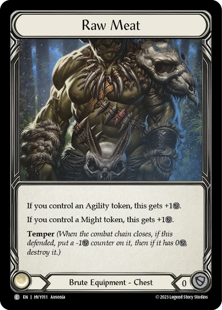 裸身の鎧/Raw Meat