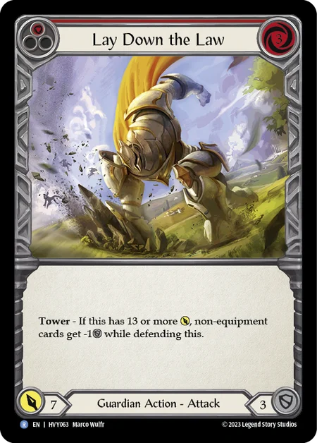 強制執行/Lay Down the Law - Red