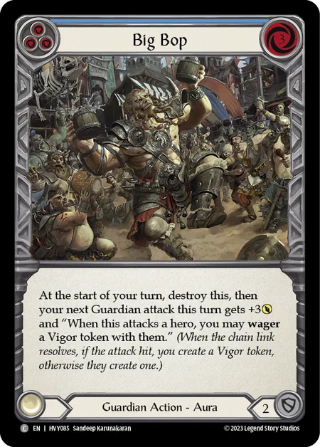 盛大な馬鹿踊り/Big Bop - Blue