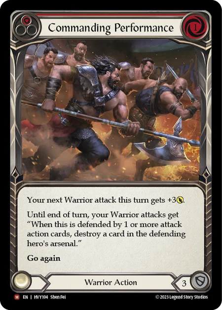 卓越した指揮/Commanding Performance