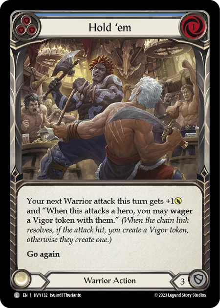 束縛の死闘/Hold 'em - Blue