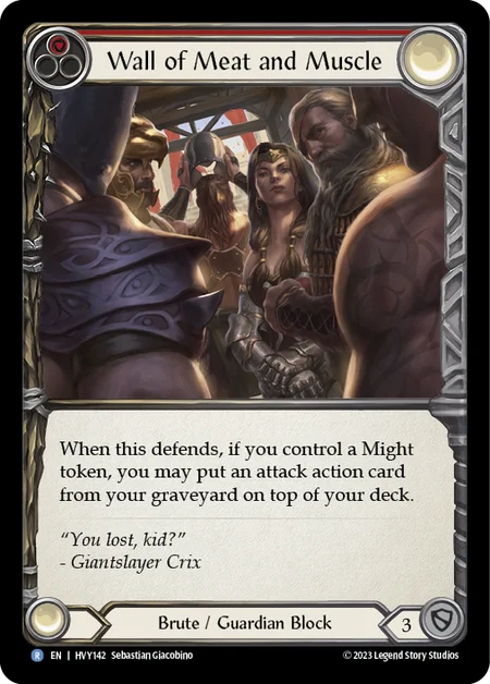 肉壁/Wall of Meat and Muscle