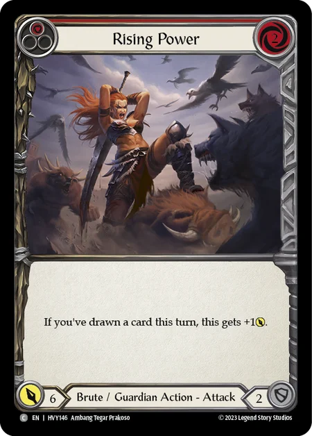 パワー上昇/Rising Power - Red