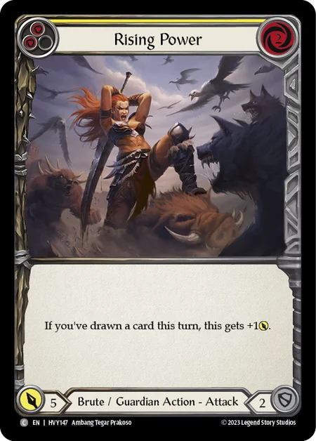 パワー上昇/Rising Power - Yellow