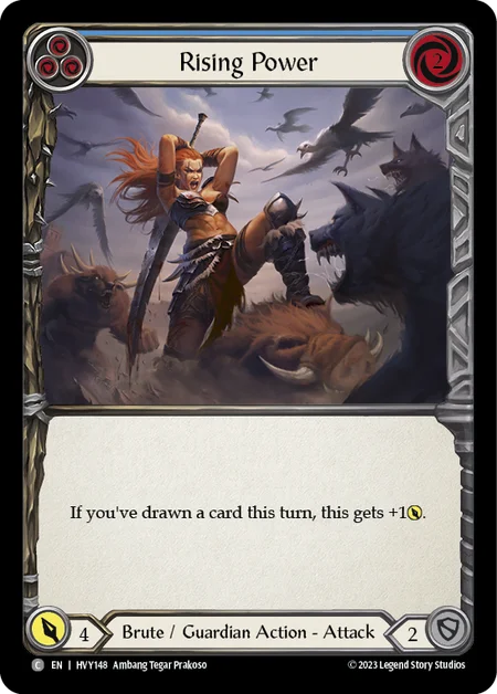 パワー上昇/Rising Power - Blue