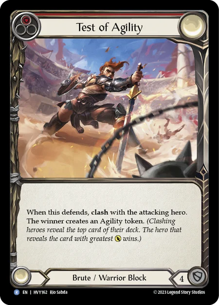 敏捷性の試練/Test of Agility