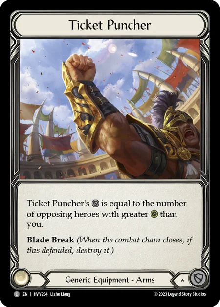 賭けの名手/Ticket Puncher