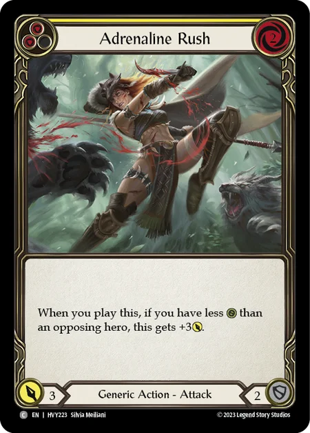 駆け巡るアドレナリン/Adrenaline Rush - Yellow