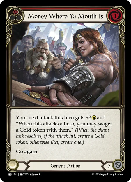 有金実行/Money Where Ya Mouth Is - Red