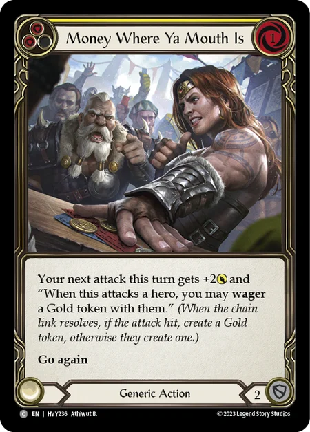 有金実行/Money Where Ya Mouth Is - Yellow