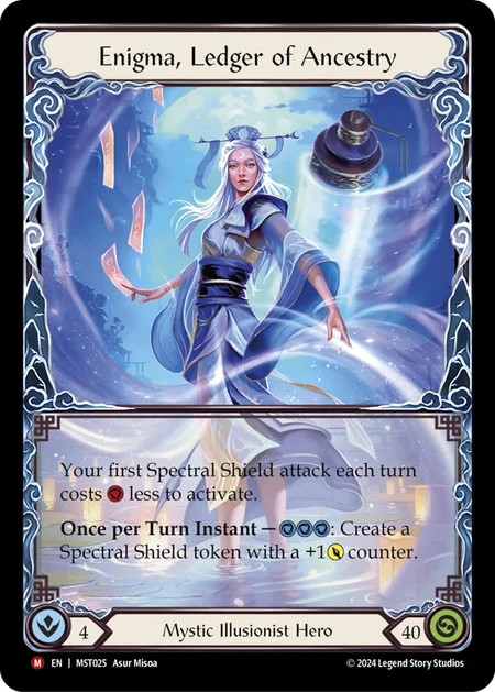 祖先の記録者、エニグマ/Enigma, Ledger of Ancestry