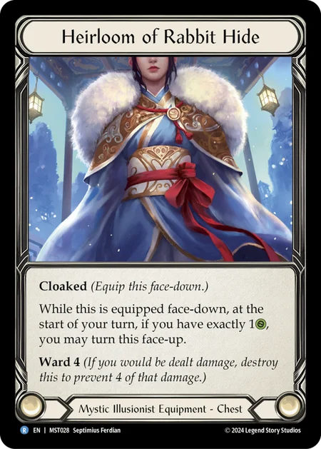 伝来の兎皮/Heirloom of Rabbit Hide