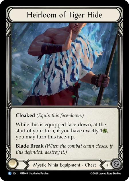 伝来の虎皮/Heirloom of Tiger Hide