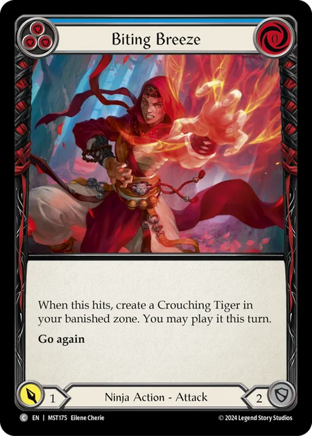 噛みつく息吹/Biting Breeze - Blue