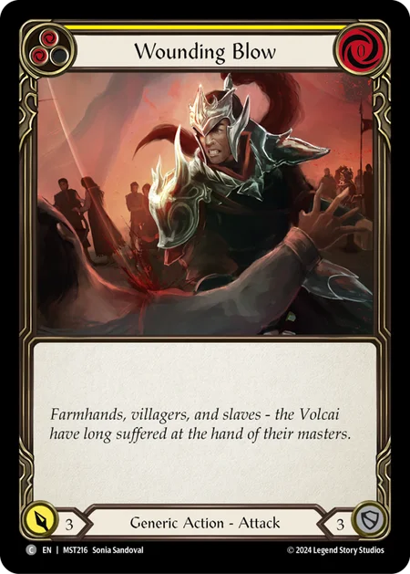 傷つける殴打/Wounding Blow - Yellow